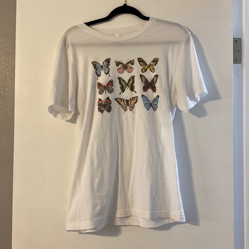 Butterfly graphic tee